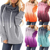 Chic Dual-Tone Women's Hoodie - Fashionable & Comfortable Two-tone Stylish Hoodie