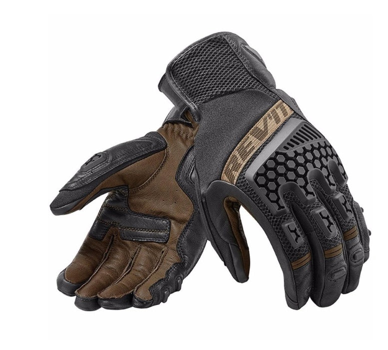 Black Sheepskin Desert 3 Professional Edition Sn Pro Motorcycle Riding Gloves Breathing Off-road Star BMW