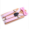 Chic Polka Dot Kids' Adjustable Tie & Suspenders Set - Trendy, Playful Polka Dot Design for Boys and Girls - Premium Polyester Accessories