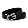 Stainless Steel Automatic Buckle Belt for Men - Durable cowhide & secure fit, crafted for style & comfort. Ideal for all occasions.