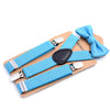 Chic Polka Dot Kids' Bow Tie & Suspenders Set - Trendy, Adjustable, Unisex Fashion Accessories