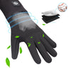 Premium Heated Riding Gloves for All-Weather Sports and Mountaineering - Unisex Black Polar Fleece Gloves with Charger