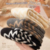 Women's Winter Fleece-Lined Color Matching Socks