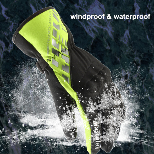 All-Weather Motorcycle Gloves - Waterproof & Windproof Safety Gear