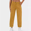 Women's High-Waist Casual Pants in Solid Colors - Trendy straight trousers for chic, comfortable style. Available in various sizes and colors.