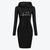Cozy Women's Hoodie Dress for Autumn-Winter