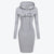 Cozy Autumn & Winter Women's Hoodie Dress - Casual & Chic Fleece Pullover