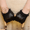 Women's Sheepskin Touch Screen Winter Gloves - Breathable, Elegant, High-Quality Leather - Device-Friendly for Women - Fashion Accessory
