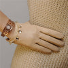 Women's Sheepskin Touch Screen Gloves for Winter - Breathable, High-Quality, and Elegant Fashion Accessories
