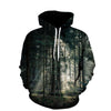Unisex Casual Hoodies with Maple Leaf Design for Couples, Polyester Fiber, Trendy Sporty Sweaters