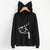 Women's Velvet Soft Hoodie | Long Sleeve Crop Top Sweatshirt