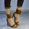 Stylish Women's High Heel Stiletto Sandals – Suede Fish Mouth Toe, Summer 2021 Collection