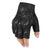 Breathable Leather Half-Finger Motorcycle Gloves for All Seasons - Non-Slip Grip, High-Impact Resistance - M, L, XL, 2XL Sizes