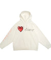 Unisex Flame Love Graphic Hoodie in Cotton - Trendy Streetwear