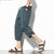 Chinese Style Men's Loose Wide-Leg Lantern Pants, Traditional Road Gown Design, Comfortable Leisure Wear.