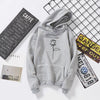 Women's Graffiti-Style Hooded Sweatshirt, Loose Fit, Polyester, Street Art, Vibrant Colors, Casual Wear, Trendy Hoodie