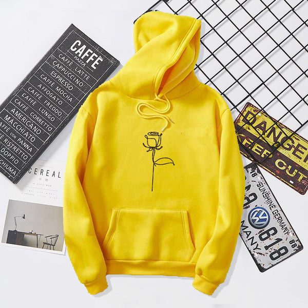 Vibrant Graffiti-Print Hoodie for Women, Loose Fit Polyester Fleece Sweatshirt