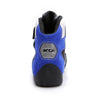 Blue Leather Casual Motorcycle Boots - Stylish & Breathable US-Style Footwear for Urban Adventures.