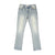 Antidote Sky Blue Flared Jeans - Non-Stretch Denim with Frayed Finish