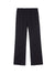 Chic Polyester-Cotton Blend Flared Trousers for Men and Women, Everyday Fashion, Asian Size, Loose Fit Design