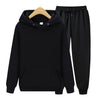 Unisex Solid Color Polyester Hoodie - Comfy & Stylish Essential