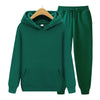 Unisex Solid Color Polyester Hoodie - Comfy & Stylish Casual Wear