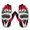 Summer Breathable Cycling Motorcycle Gloves in Black - High-Quality Nylon for Comfortable Fit - Adult Riding Gear.