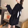 Cozy Velvet-Lined Rabbit Ear Hoodie for Women in Pink - Sweet and Warm Pullover