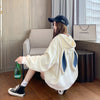 Cozy Velvet-Lined Rabbit Ear Hoodie - Sweet Women's Pullover - Pink, Black, or Apricot - Kawaii Style Sweatshirt