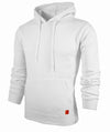Men's Sporty Outdoor Hooded Sweater in Various Solid Colors, Polyester Blend - M to 5XL