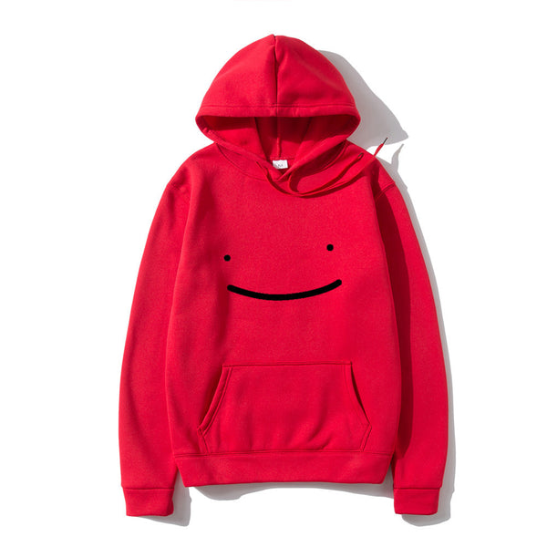 Comfy Fleece Dream Merch Women's Hoodie Sweatshirt for Couples - Stylish Cotton-Polyester Blend Hoodie with Print Pattern.