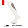 Breathable Men's Soccer Socks in Striking Stripes - Polyester Fiber, High-Cylinder Design - Various Color Options - Training Sports.