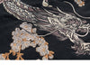 Dragon Embroidered Black Hoodie - Unisex National Fashion Winter Sweatshirt