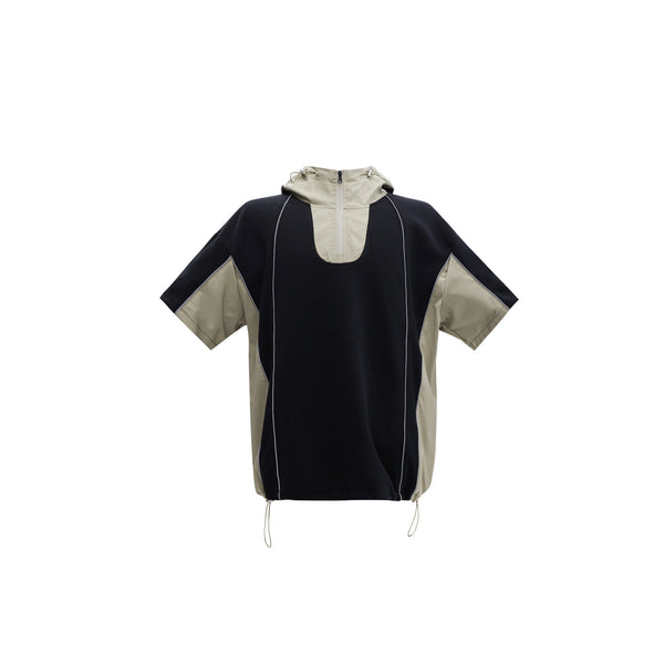 Casual Hooded T-Shirt and Cargo Pants Set, Summer Style, Unisex Outfit, Leisure Fashion