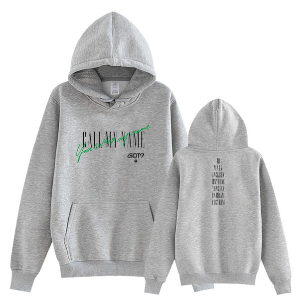 Cozy Cotton Pullover Hoodie - GOT7 Merchandise, Unisex, Street Fashion, K-pop band GOT7.