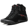 Men's Waterproof Non-Slip Hiking Shoes with High-Top Design