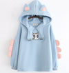 Comfy Merry Pretty Women's Cotton Hoodie Sweatshirt with Plush Fabric, Relaxed Fit - Cozy & Fashionable Casual Wear