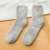 Women's Comfy Cashmere Socks in Assorted Colors - Breathable Cotton Mid-calf Winter Socks for Women