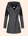 Warm Mid-Length Thermal Trench Coat in Various Colors - Men's Fashion Outerwear with Oblique Zipper