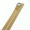 Chic Women's Nylon Weave Belt with Alloy Pin Buckle in Red