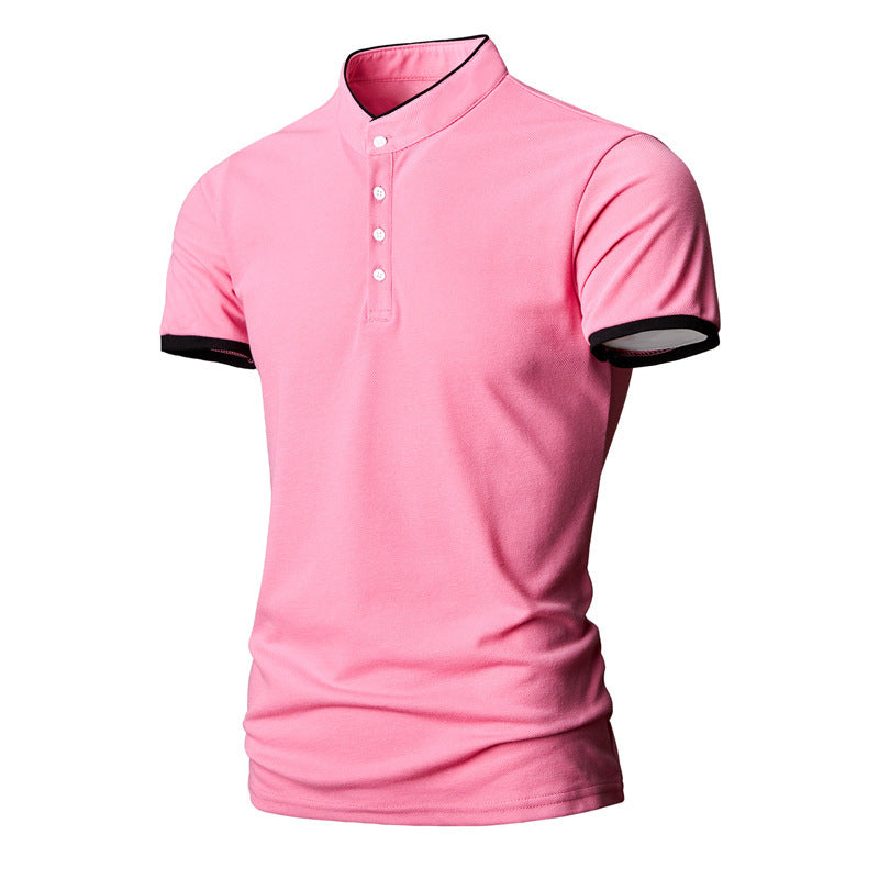 Summer Men's Casual Multi-color Short Sleeve