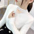 Stylish Lace Collar Rhinestone Sweater in 5 Colors - Women's Fashion - Comfortable & Elegant Pullover with Sparkling Details