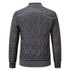 Warm Winter Cotton Jacket with Fleece Lining - All-Matching Coat in Dark Gray, Black, or Blue