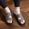 Men's Waterproof Non-Slip Casual Rubber Shoes in Black and Brown - Dual-Purpose Design for Men's Fashion - PVC Material - Sizes 40-45