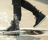 High-Performance Racing Knight Shoes, Non-Slip Microfiber Leather for Autumn & Winter Racing.
