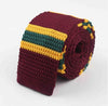 Classy Striped Knitted Tie for Men - Slim & Elegant