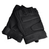 Hanyu Black Hawk Tactical Half-Finger Gloves for Outdoor Pursuits, Men & Women, Microfiber & Nylon, Flexible Grip
