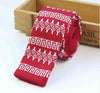 Classy Striped Knitted Tie for Men - Slim & Elegant
