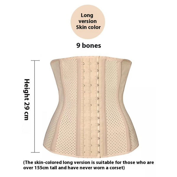 Women's Latex Waist Shaping Band in Black - Postpartum Recovery Shapewear