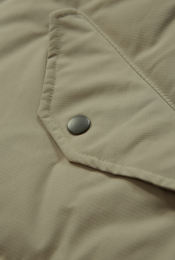Men's Retro Workwear Down Jacket, White Duck Down Fill, Warm Winter Coat